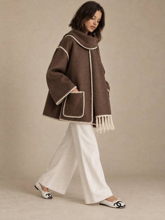 Nera Scarf Coat
